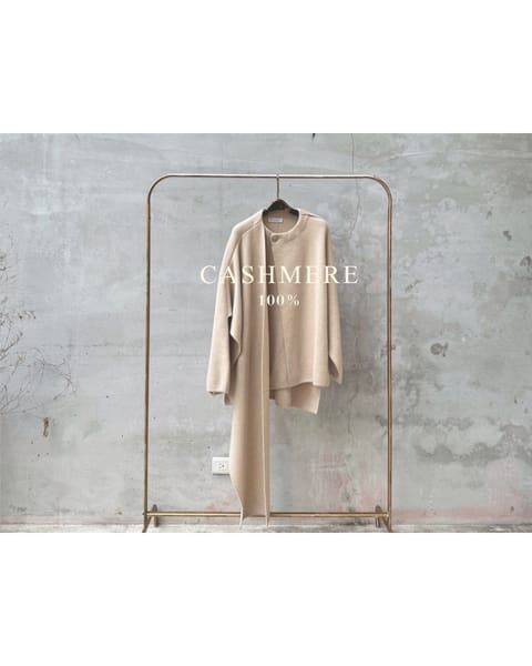 100% cashmere 貴氣斗篷外套