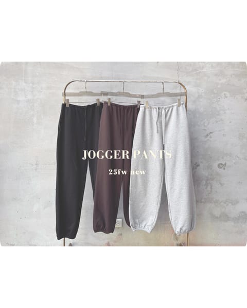 秋冬款純棉Jogger Pants