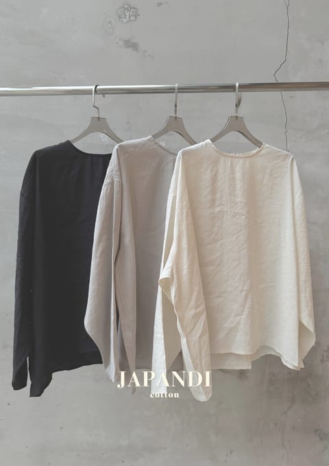 Japandi 棉質罩衫