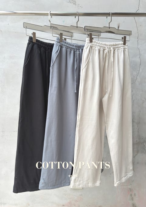 垂墜直順jogger pants